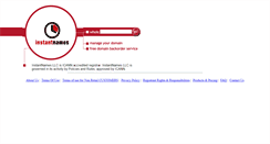 Desktop Screenshot of instantnames.com
